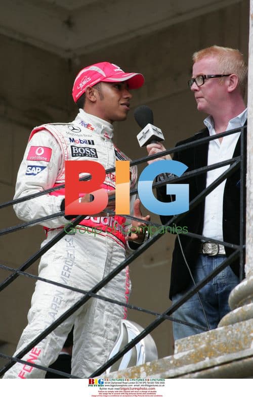 McLaren F1 driver Lewis Hamilton at Goodwood Festival