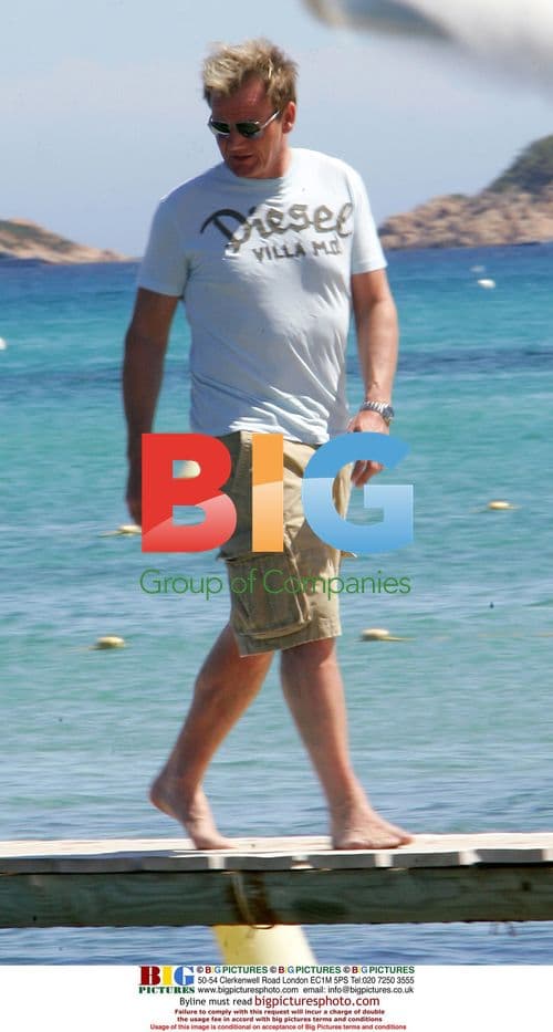 Chef Gordon Ramsay in Saint-Tropez