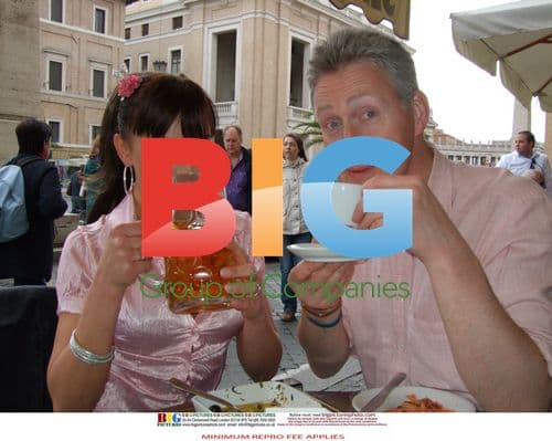 Cheeky Girl Gabriela Irimia and MP Lembit Opik