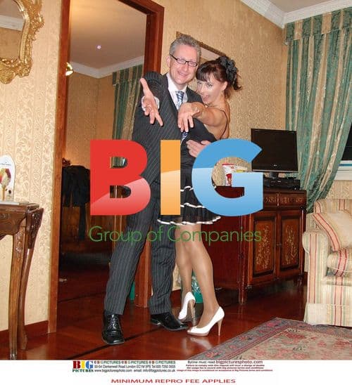 Cheeky Girl Gabriela Irimia and MP Lembit Opik Engaged