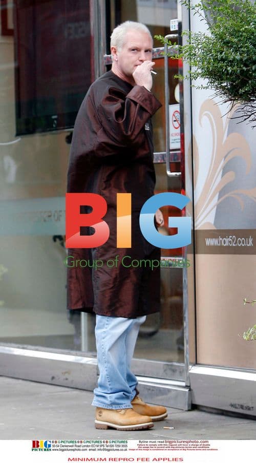 Paul Gascoigne at West London Salon