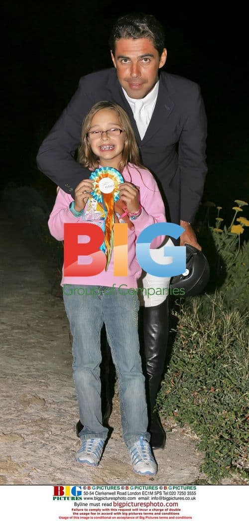 Athina Onassis and husband ride in Cascais