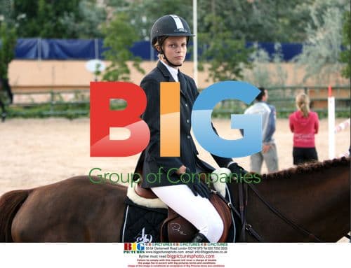 Athina Onassis and husband riding in Cascais