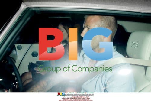 David & Victoria Beckham Leaving Restaurant