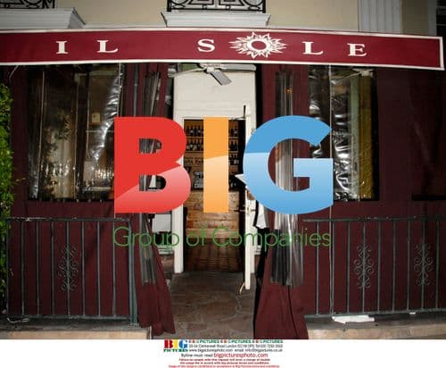 David Beckham and Victoria Beckham leave restaurant