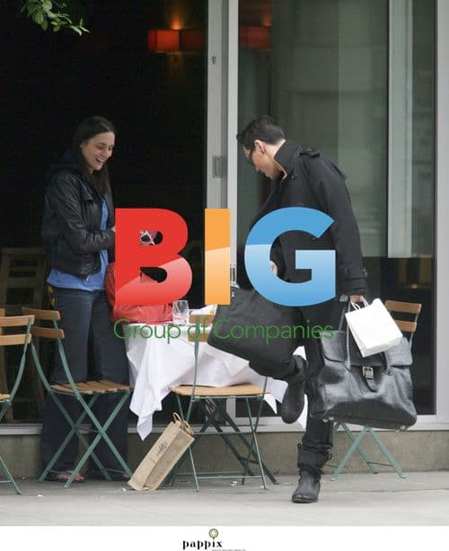 Gok Wan and Angela Buttolph have lunch in London