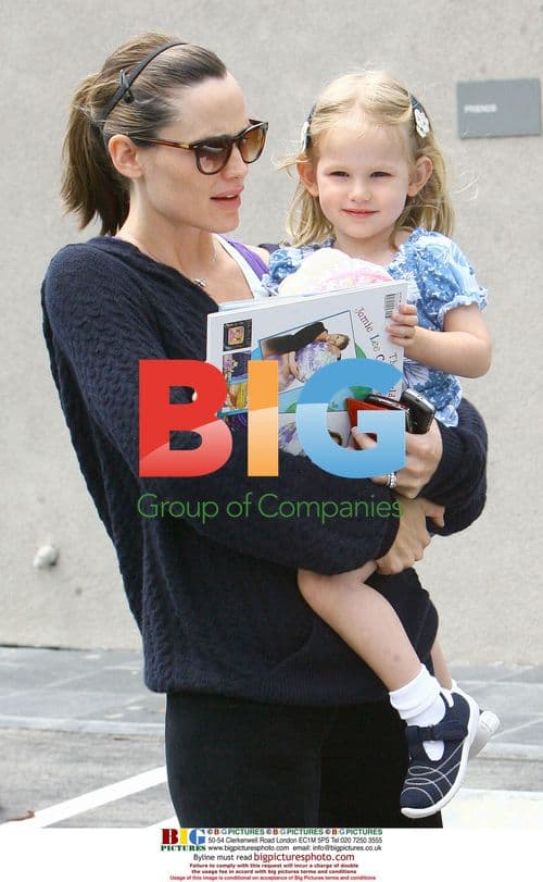 Jennifer Garner and daughter Violet out in Brentwood, LA