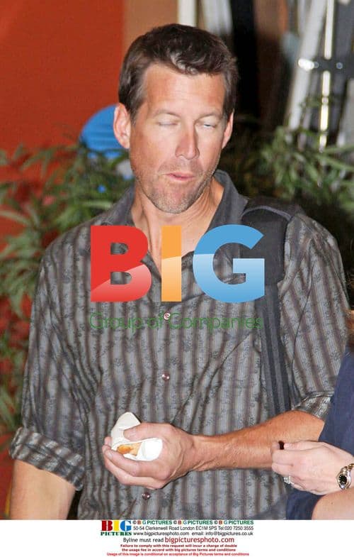 James Denton leaves Regis and Kelly show