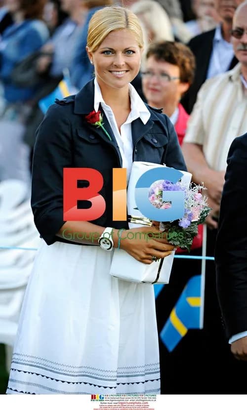 Princess Madeleine at Princess Victoria's birthday