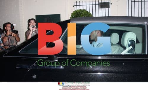 David and Victoria Beckham in Customized Rolls-Royce