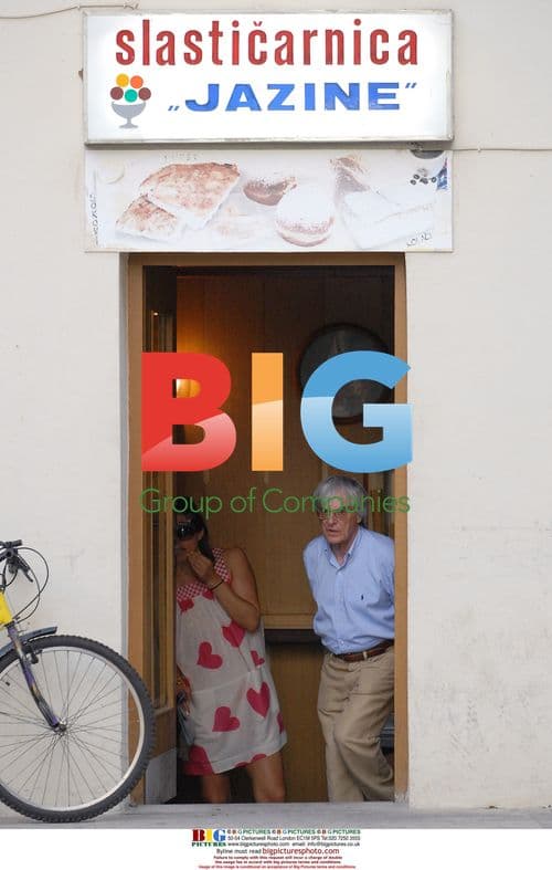 Bernie Ecclestone on Yachting Holiday with Wife