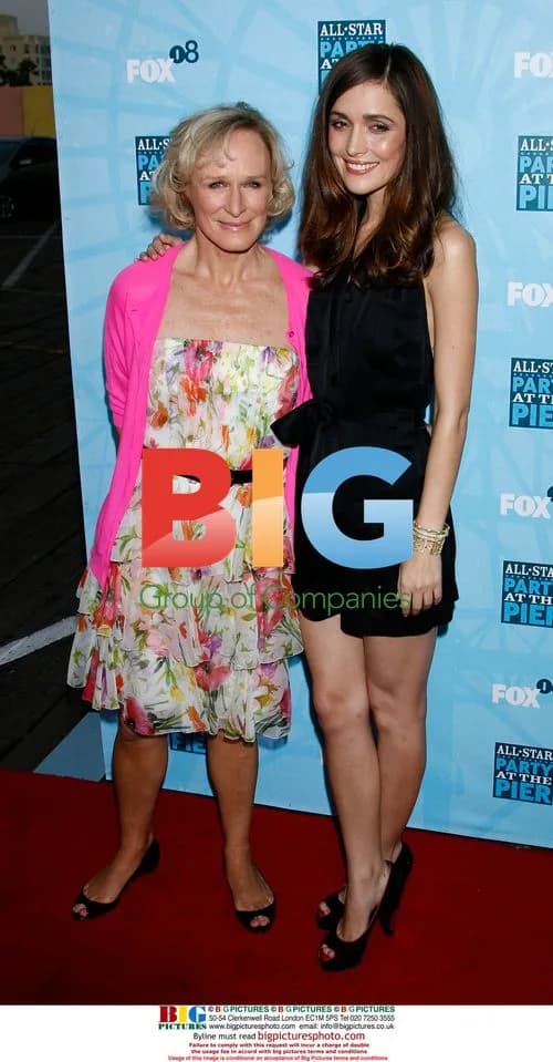 Glenn Close and Rose Byrne at Fox Party