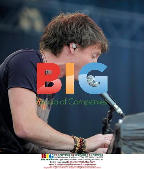 Air Traffic performs at Rock Werchter festival