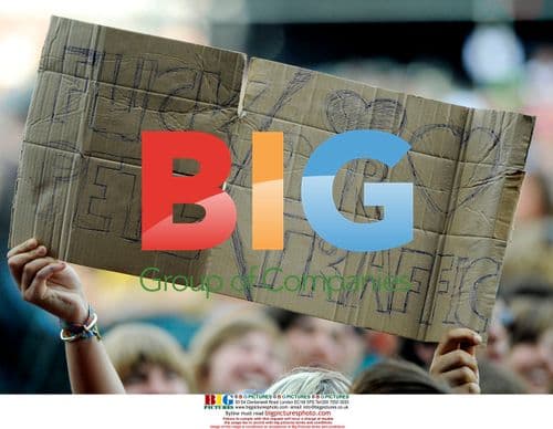 Fans at Rock Werchter festival in Belgium