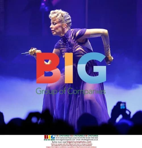 Kylie Minogue performs on KYLIE X 2008 Tour