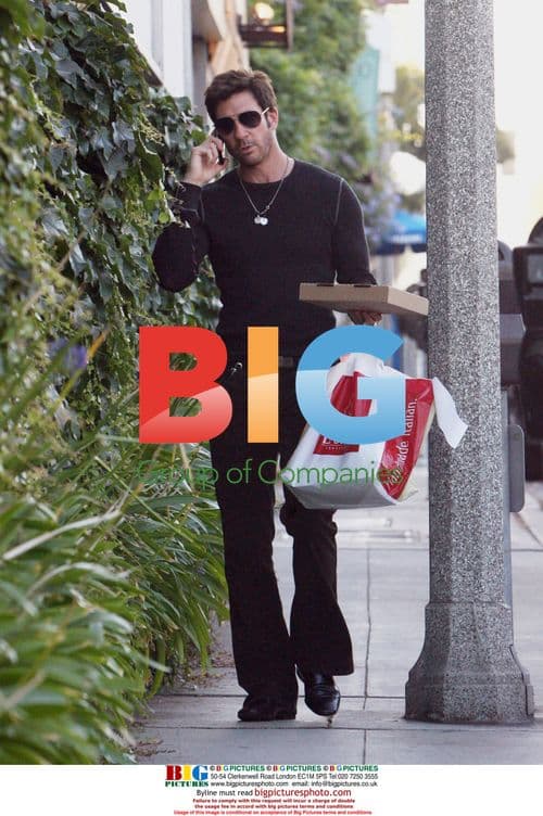 Dylan Mcdermott gets take-out in Brentwood