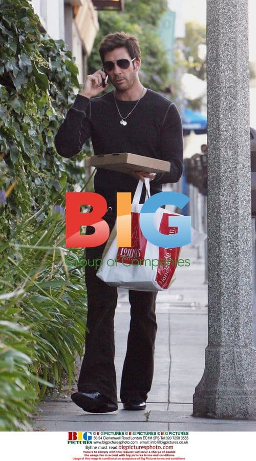 Dylan McDermott gets takeout in Brentwood