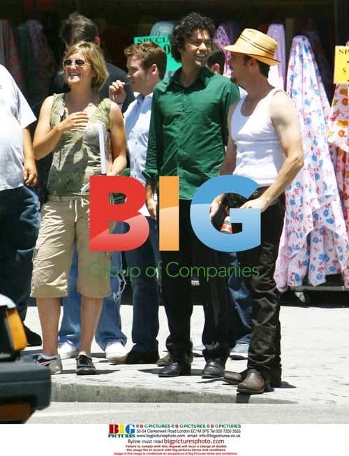 Entourage cast filming in downtown LA