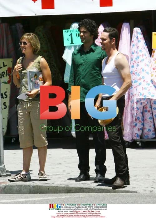 Entourage cast filming in downtown LA