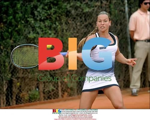 Gael Monfils and Dominika Cibulkova at tennis club