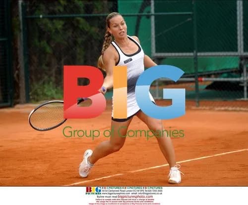Gael Monfils and Dominika Cibulkova at Tennis Club in Barcelona