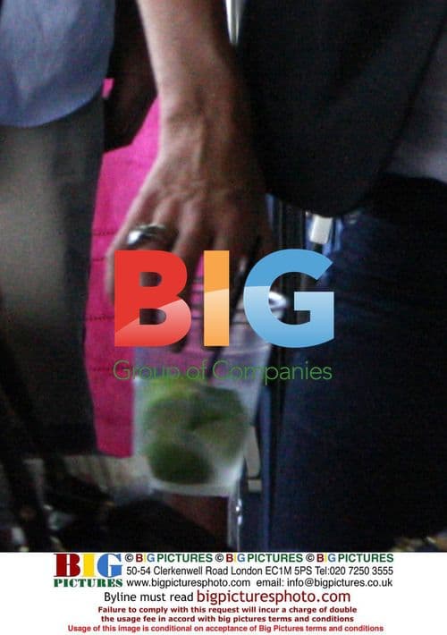 Kate Moss Arrives in Miami