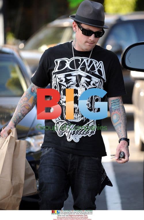 Benji Madden shops in Bel Air