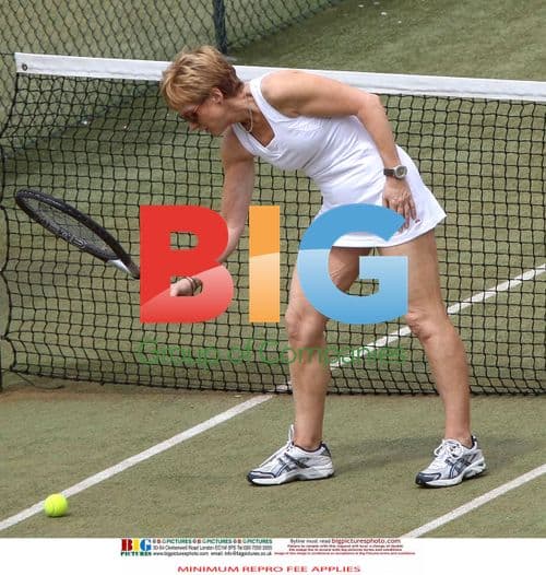 Anne Robinson's Tennis Lesson