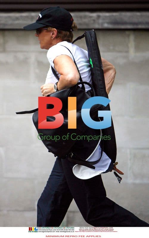 Anne Robinson's Tennis Lesson