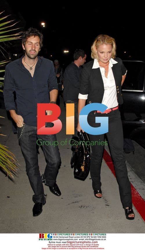 Katherine Heigl and Josh Kelley at Coldplay concert