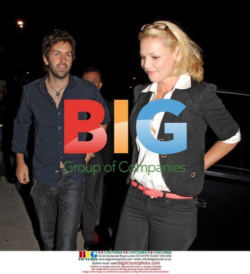 Katherine Heigl and Josh Kelley at Coldplay Concert