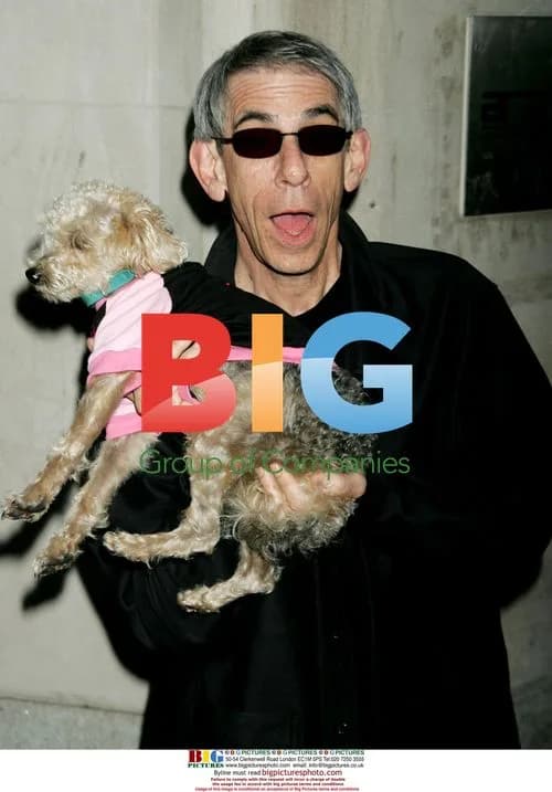 Richard Belzer and his dog at 'Paws for Style'