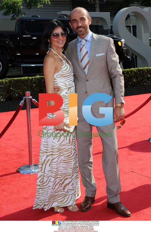 Shaun Toub and Lorena Mendoza at 2008 ESPY Awards
