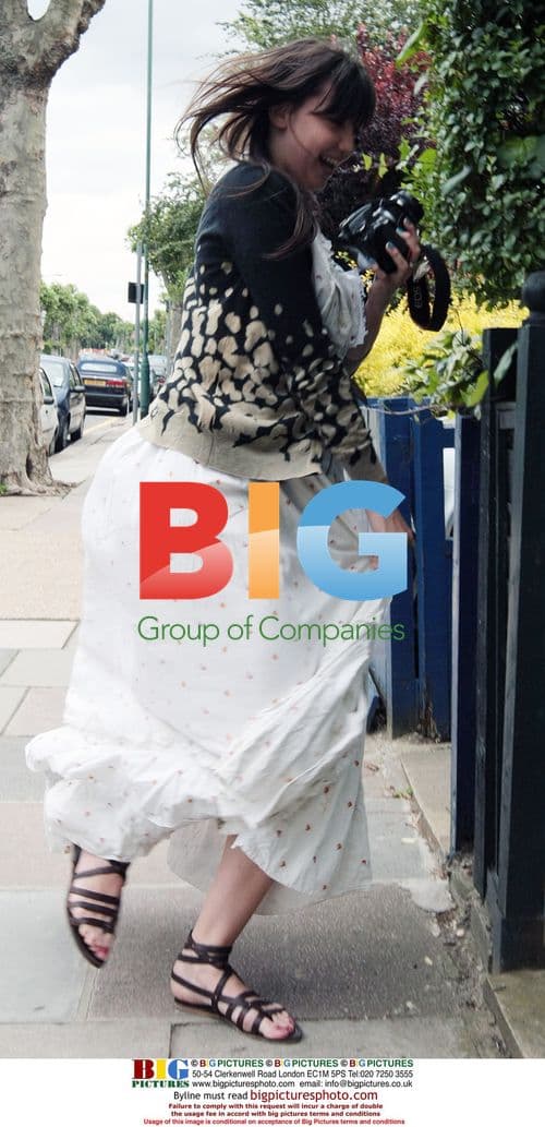 Daisy Lowe and friend in London