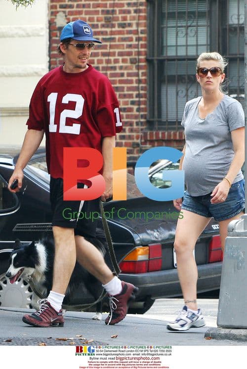 Ethan Hawke and pregnant Ryan Shawhughes