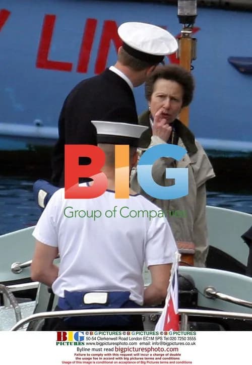Princess Anne at Tall Ships Liverpool