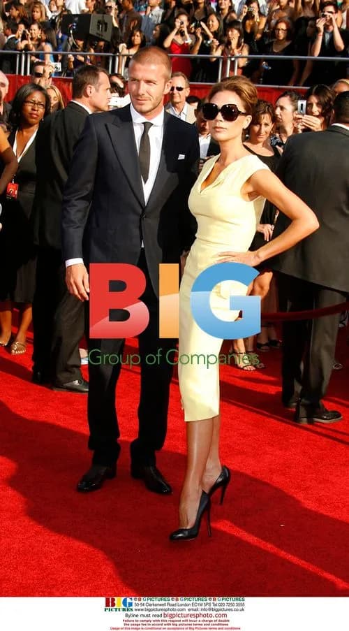 David & Victoria Beckham at 2008 ESPY Awards