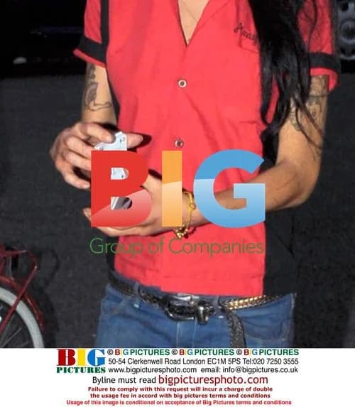 Amy Winehouse walks to Monarch bar in London