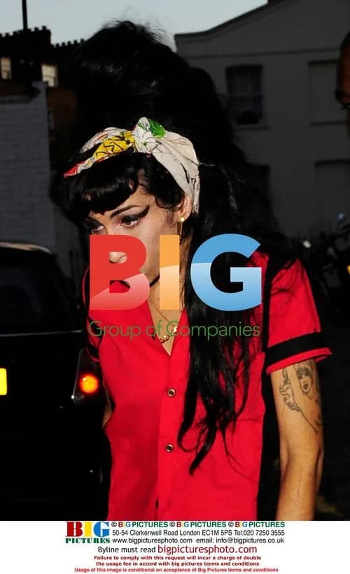 Amy Winehouse Leaves The Monarch at 5:15am
