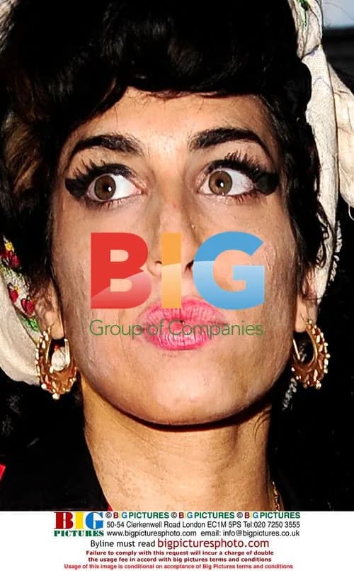 Amy Winehouse leaves The Monarch in Camden