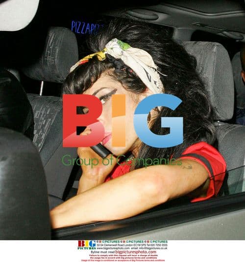 Amy Winehouse leaves Camden bar