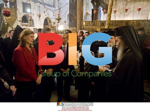 PM Gordon Brown in Bethlehem, 2008