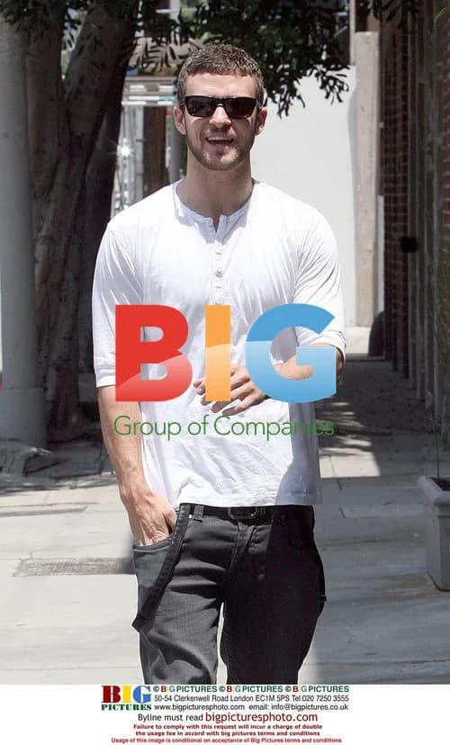 Justin Timberlake at West Hollywood studio
