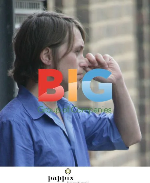 Mark Owen Smoking Outdoors in London