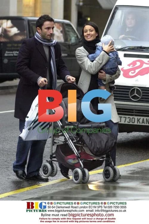 Melanie Sykes with partner Daniel Caltagirone
