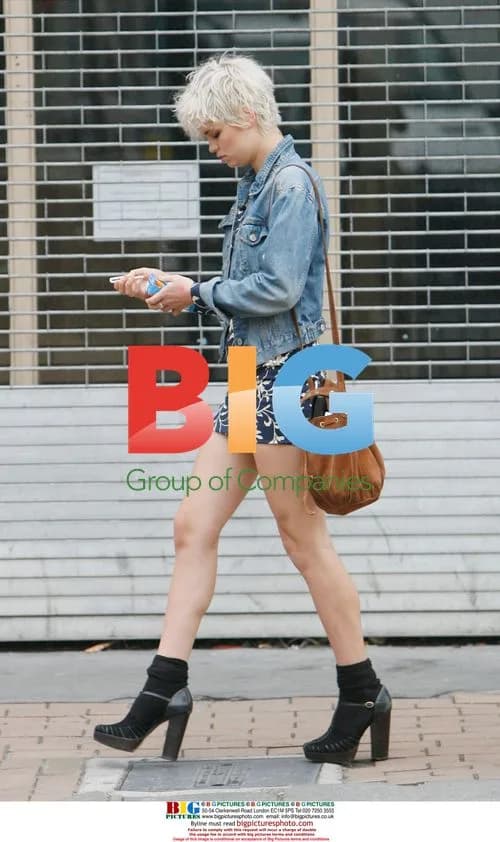 Pixie Geldof Runs Errands in London