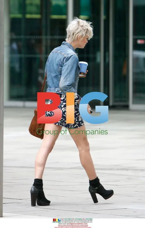 Pixie Geldof out in London