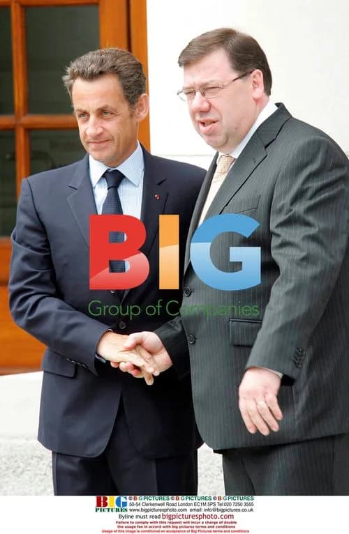 Irish PM and French President in Dublin