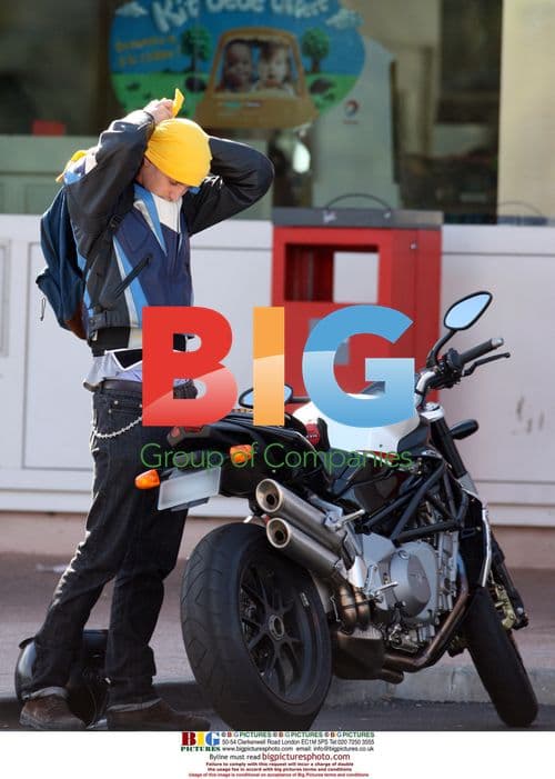 Pierre Casiraghi and Beatrice Borromeo on motorcycle
