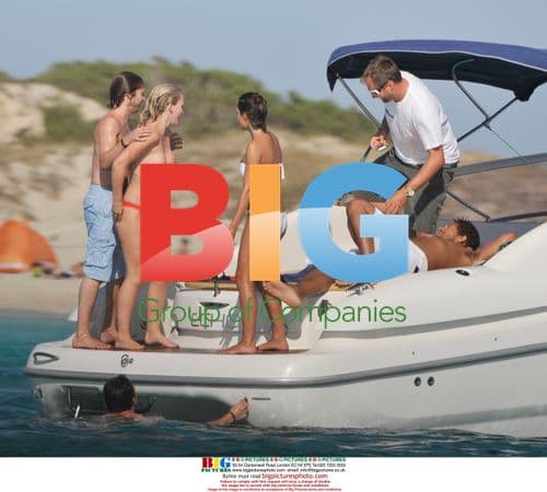 Gary Dourdan and James Blunt on Formentera Island